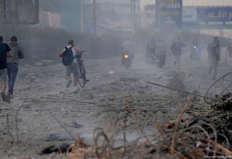 Líbano: violentos bombardeos sacuden suburbios de Beirut