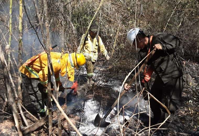 Incendios forestales en Santa Cruz/Foto: Gobernación cruceña